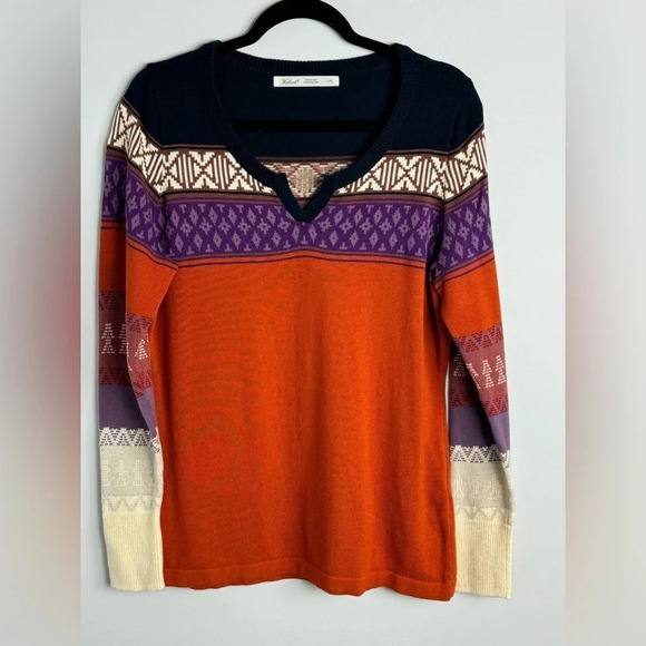 Woolrich Pull over knit sweater size Large - Picture 1 of 9